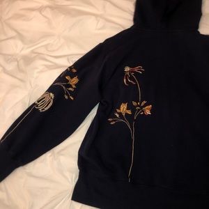 Embroidered Hoodie From Aritzia